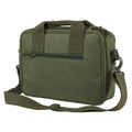 NCSizetar CPDX2971G Double Pistol Range Bag Green
