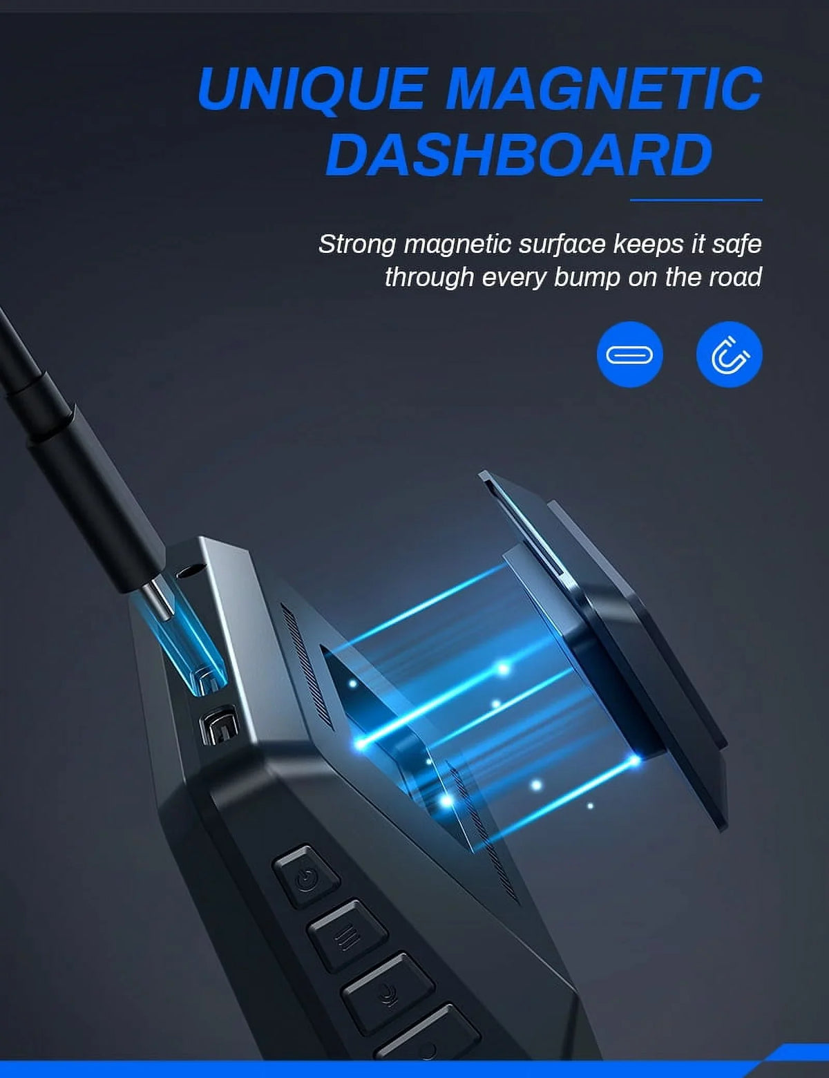 Crosstour CR900PRO Dash Cam, Front and Rear 2.5K Dual Car Cam GPSize Dash Camera for Cars 3 Inch IPSize Sizecreen Magnetic Dashboard Recorder 170 Backup Camera with Night Vision WDR G-Sizeensor, Parking Monitor