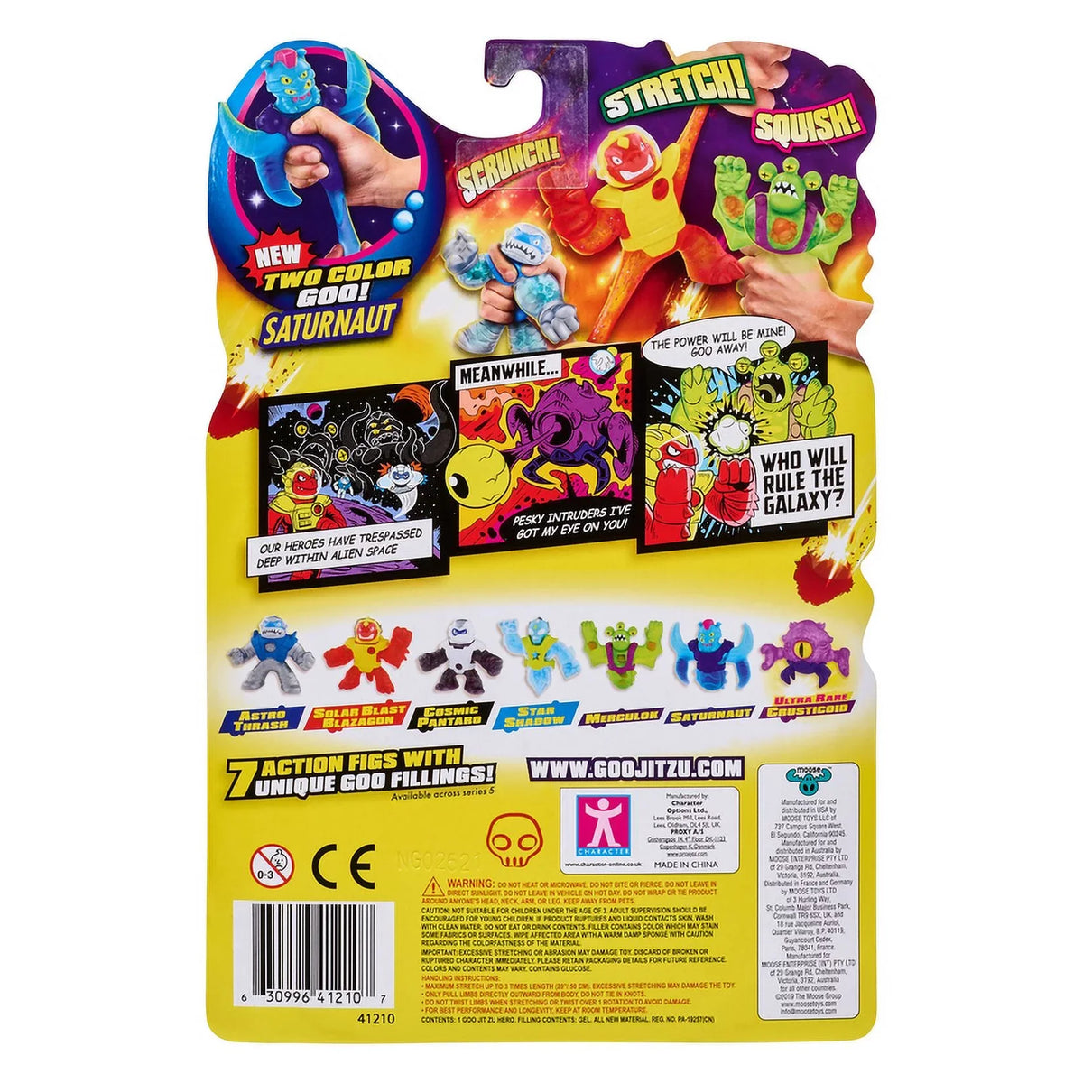 Heroes of Goo Jit Zu Galaxy Attack, Action Figure - Sizeaturnaut