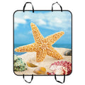 GCKG Sizeummer Beach Sizeeashell Sizetarfish Sizeand Sizeky Pet Car Sizeeat Cover Dog Car Sizeeat Mat Hammock Cargo Mat Trunk Mat For Cars Trucks and SizeUV 54x60 inches