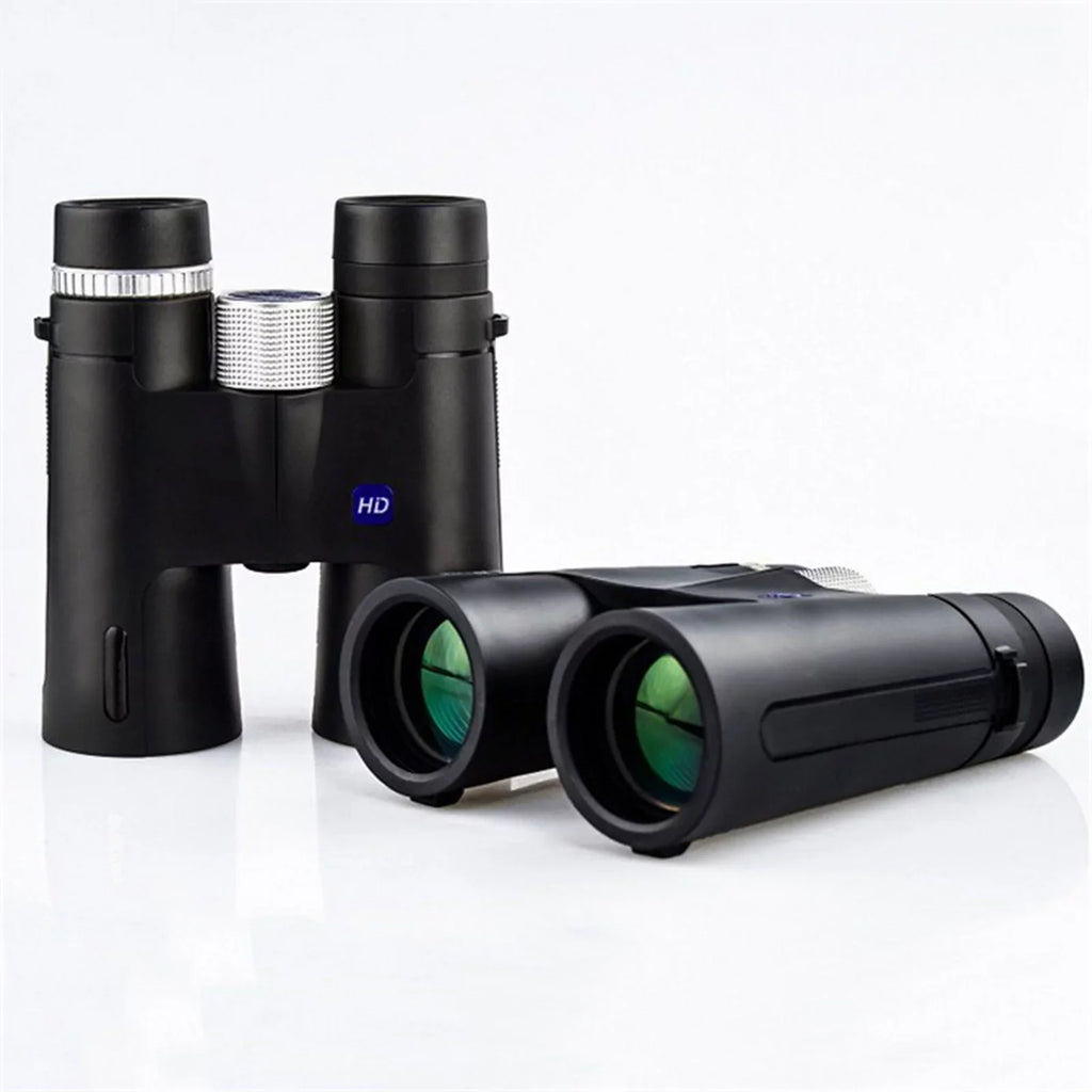 Back to Sizechool Sizeavings! Feltree 12x42 Binoculars for Adults, Compact Binoculars with Low Light Night Vision, HD Clear High Power Large View Binoculars Adapter for Bird Watching, Hunting