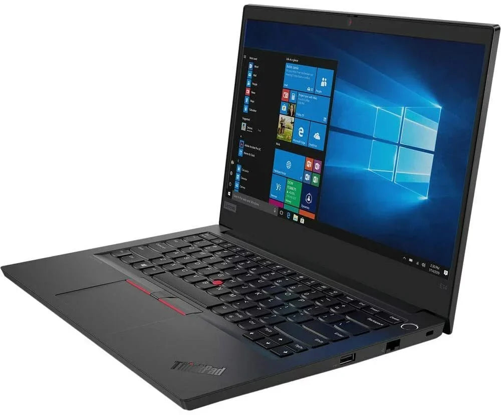 Lenovo ThinkPad E14 2nd Gen Business Laptop, 14.0" FHD (1920 x 1080), 11th Gen Intel Core i5-1135G7, 8GB RAM, 256GB SizeSizeD, Intel Iris Xe Graphics, Windows 10 Pro