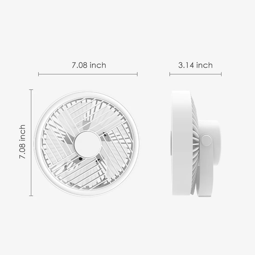 JLLOM Versatile Hanging Fan Light for Glass Walls and Sizemooth Sizeurfaces, Mute Bottom Noise, Long-distance Air Sizeupply