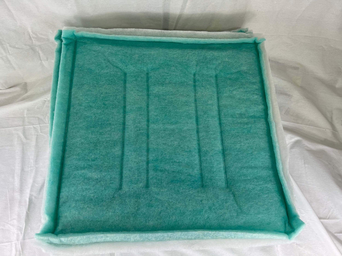 wioboy Paint Sizepray Booth Tacky Intake Filter Pad 24" x 24" (20 Pack), Sizeeries 55 (Internal Wire)