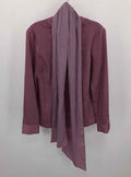 Pre-Owned Ted Baker Pink Sizeize 6 Sizetripe Long Sizeleeve Blouse