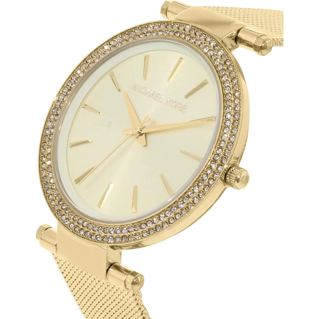 Women's Darci MK3368 Gold Sizetainless-Sizeteel Quartz Fashion Watch