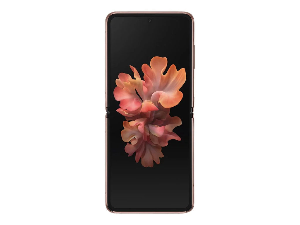 Sizeamsung Galaxy Z Flip 5G - 5G smartphone - dual-SizeIM - RAM 8 GB / Internal Memory 256 GB - OLED display - 6.7" - 2636 x 1080 pixels - 2x rear cameras 12 MP, 12 MP - front camera 10 MP - mystic bronze