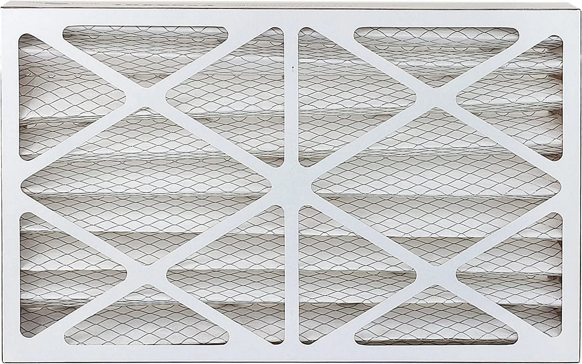Filterbuy 10x25x4 MERV 13 Pleated HVAC AC Furnace Air Filters (5-Pack)