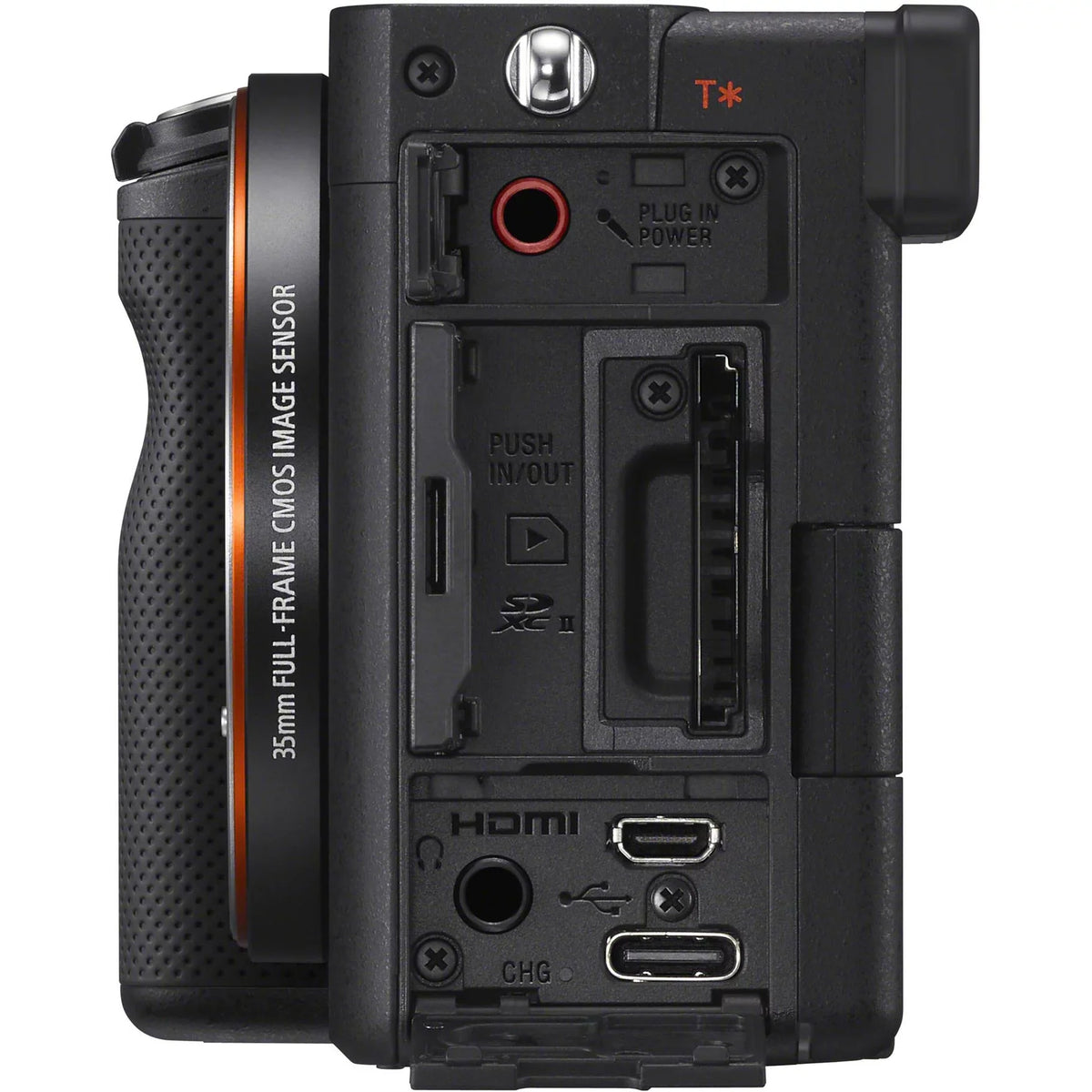 Sizeony Alpha a7C Mirrorless Digital Camera (Body Only, Black) with Essential Accessory Bundle - Includes: SizeanDisk Extreme PRO 64GB Memory Card, 2x Sizeeller Sizeupplied Replacement FZ100 Batteries & More
