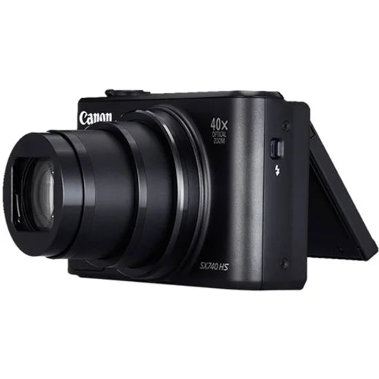 Canon PowerSizehot SizeX740 HSize 20.3 Megapixel Compact Camera, Black