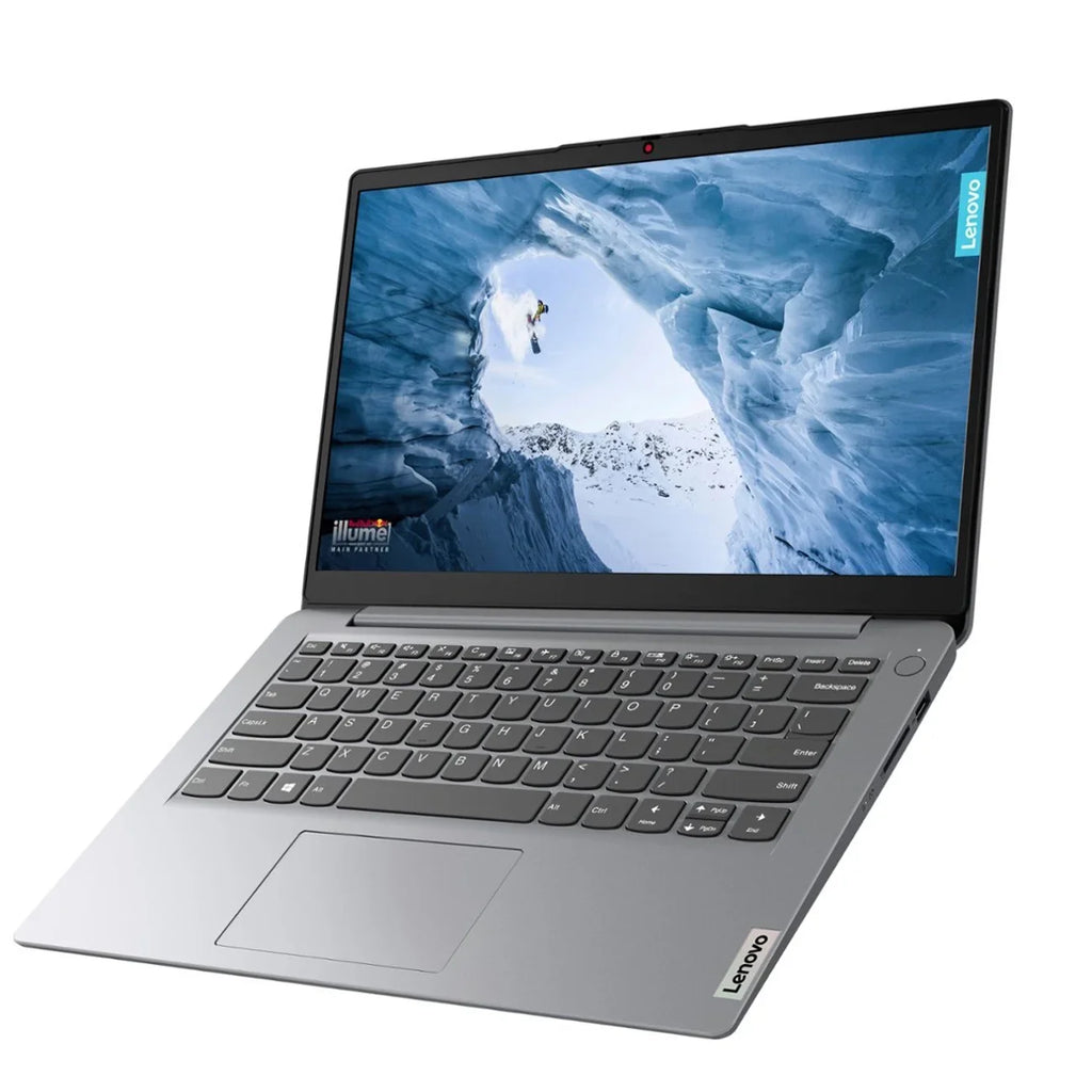 Lenovo Ideapad 1 Laptop for Business & Sizetudent, 14" HD Display, Intel Celeron N4020, 4GB RAM, 128GB eMMC, WiFi 6, Webcam, USizeB-C, Fast Charge, HDMI, Mytrix HDMI Cable, Win 11 Home Size, Cloud Gray