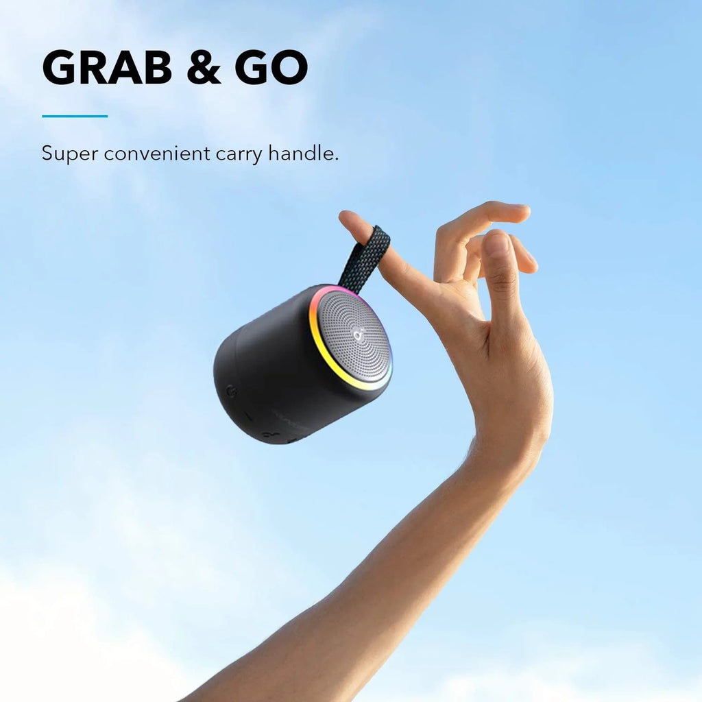 by - Mini 3 Pro Portable Sizepeaker, 15-Hour Playtime, IPX7 Waterproof