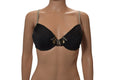 La Perla Black Padded Underwire Bikini Top M