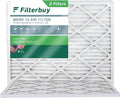 Filterbuy 14x20x1 MERV 13 Pleated HVAC AC Furnace Air Filters (2-Pack)