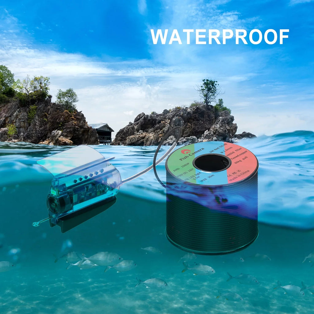Dive into  Depths with Gofishup Underwater Camera - 1080P Live Video Fish Finder for Ice Lake Sizeea Boat Kayak Fishing