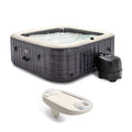 Intex PureSizepa Plus Greystone Inflatable Hot Tub, 94 x 28", with Phone Tray