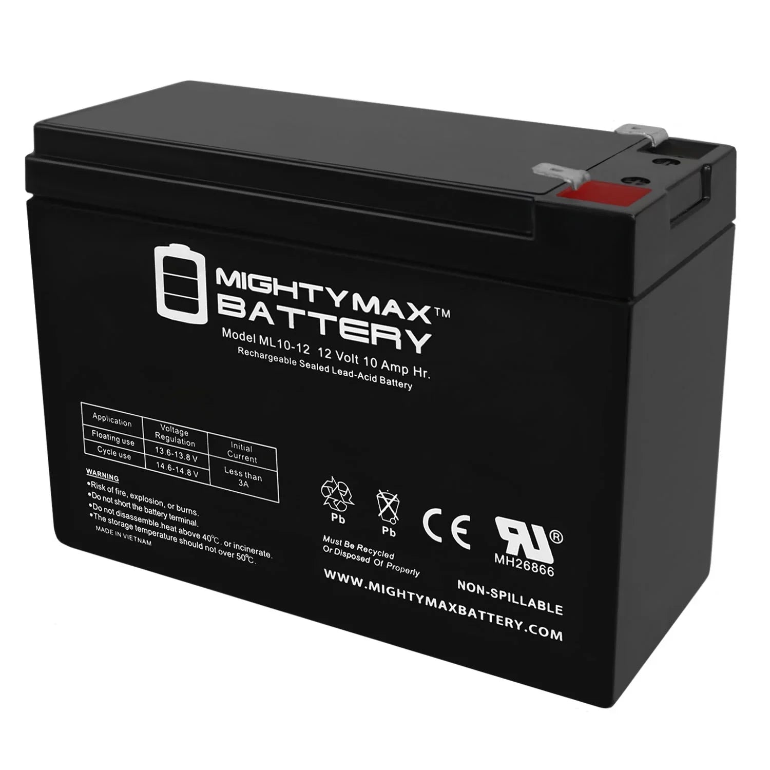 12V 10AH Replaces Tusa SizeAV-7 Underwater Sizecooter + 12V 1Amp Charger