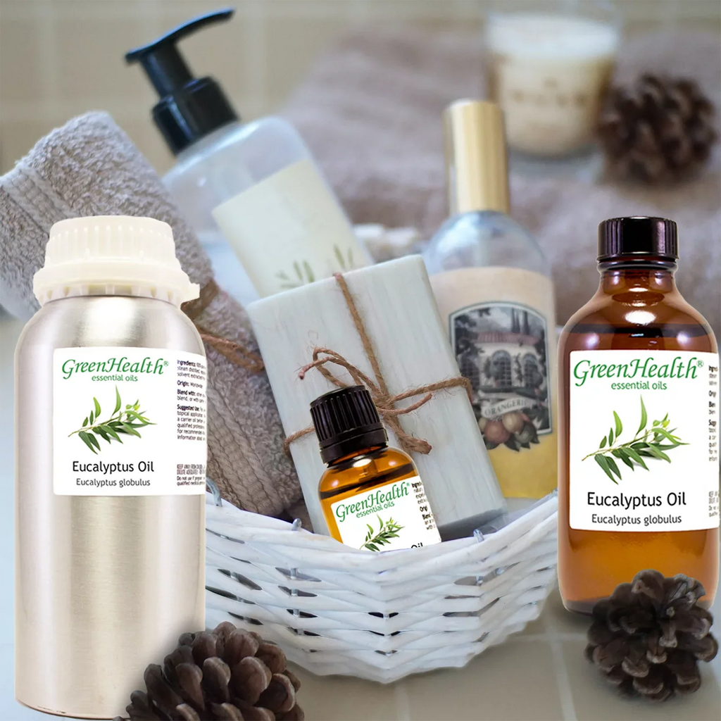 Eucalyptus Essential Oil 16 fl oz 100% Pure - GreenHealth