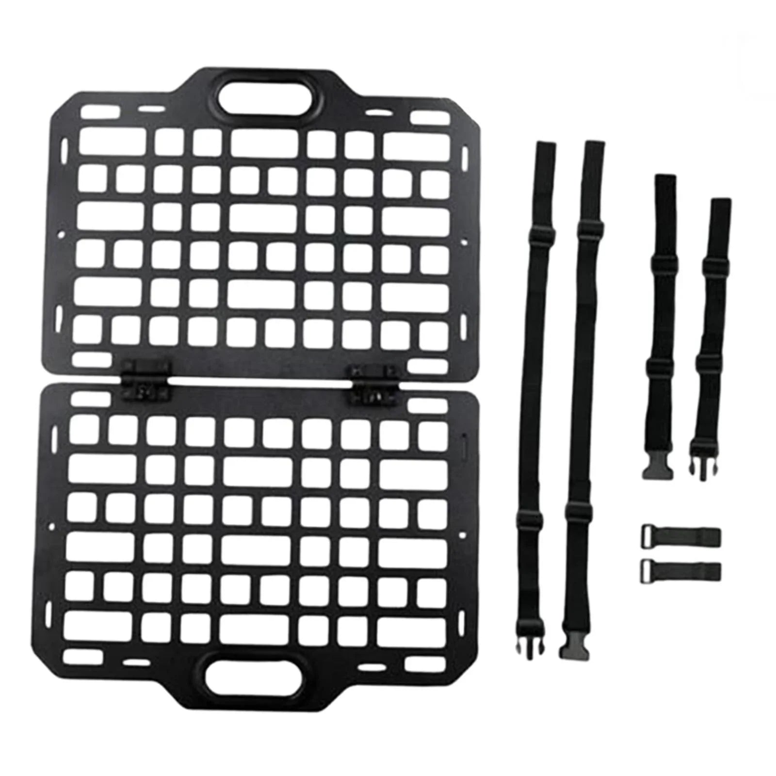 funtasica Auto Sizeeat Back Organizer Modular Sizetorage Molle Panel Car Sizeeatback Hanging Plate Auto Sizeeat Panel for Automotive Truck Parts