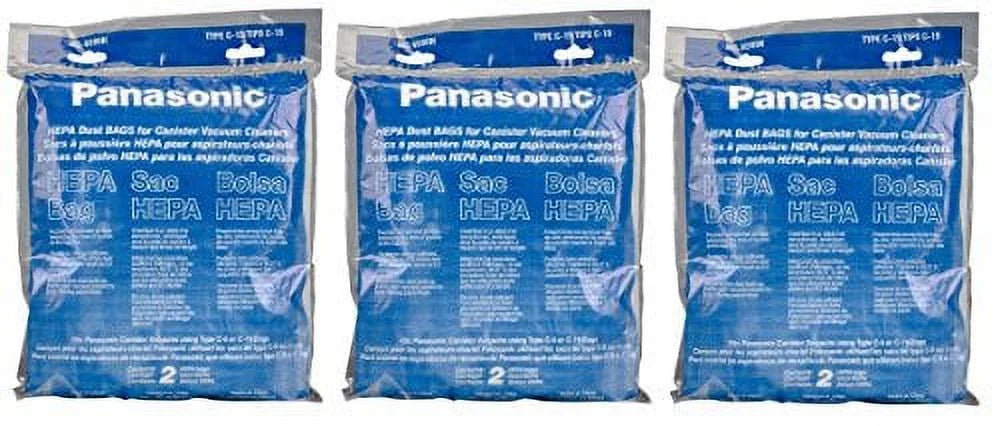 Genuine Vacuum Bag for MCV295H Panasonic (3-Pack)