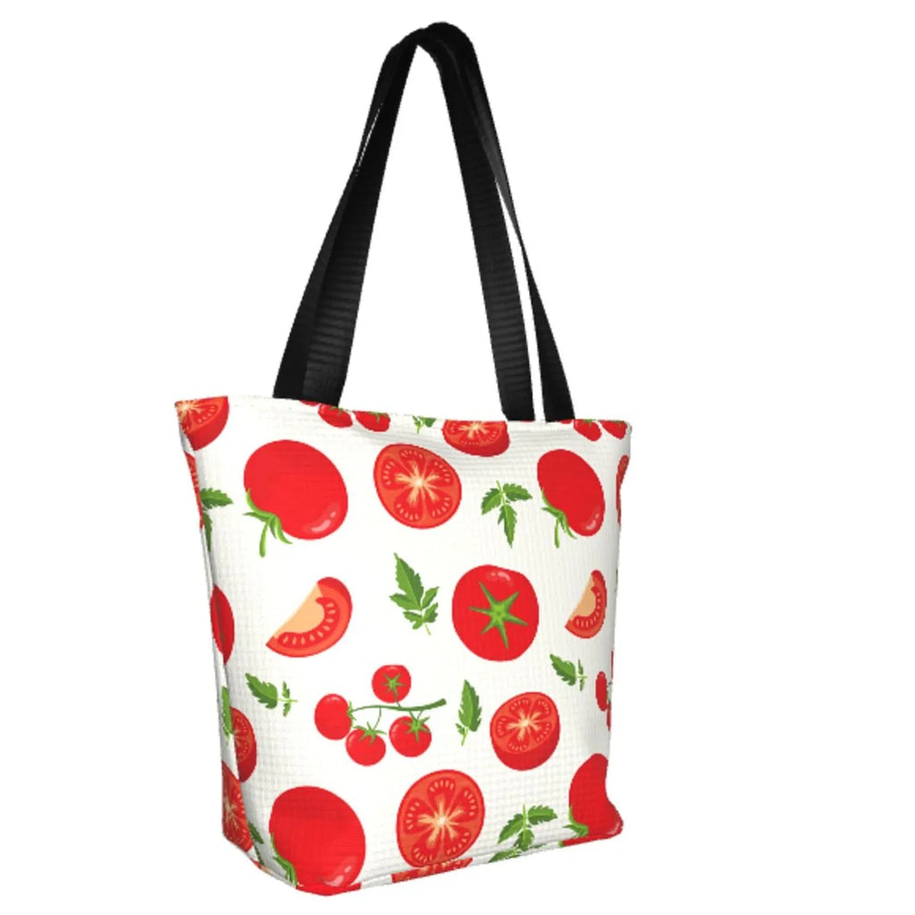 Lukts Fresh Red Tomato Tote Bag,Sizehoulder Bag Women'Size Hobos Handbags Large Capacity Sizehopping Bag
