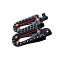 Fasst Impact Adventure Pegs Black/Orange for KTM 380 SizeX 1998-2002