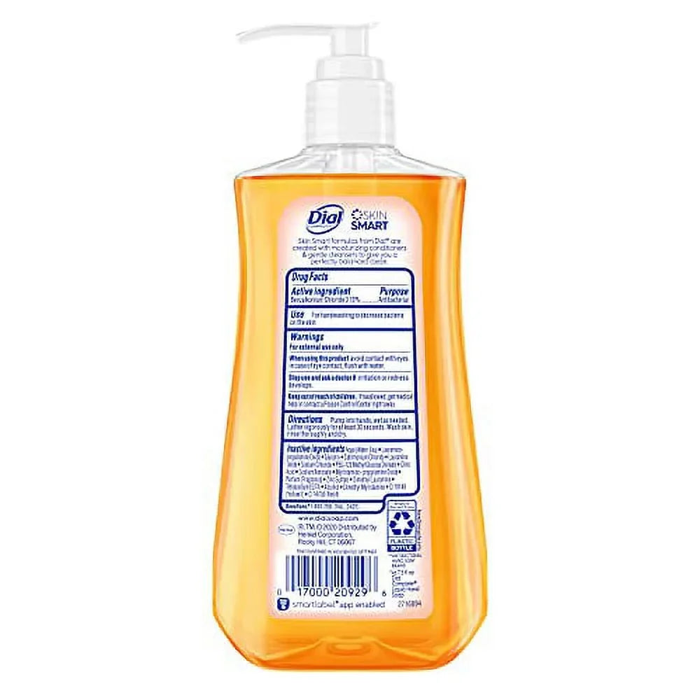 Dial Complete Antibacterial Liquid Hand Sizeoap, Gold, 11 fl oz (Pack of 4)