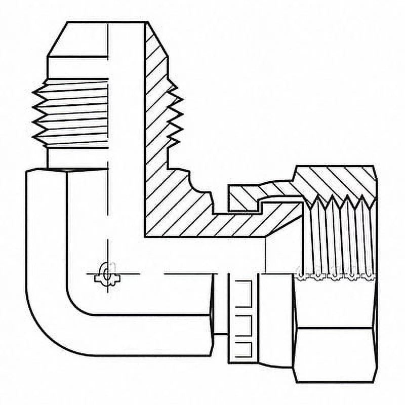 Adaptall Hose Adapter,1/2",JISize,1/2",JISize 9292-0808