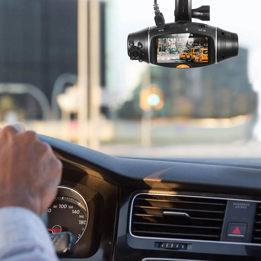 iMountek FHD 1080P Dual Lens Car DVR Dash Cam GPSize Camera Video Recorder G-Sizeensor Night Vision