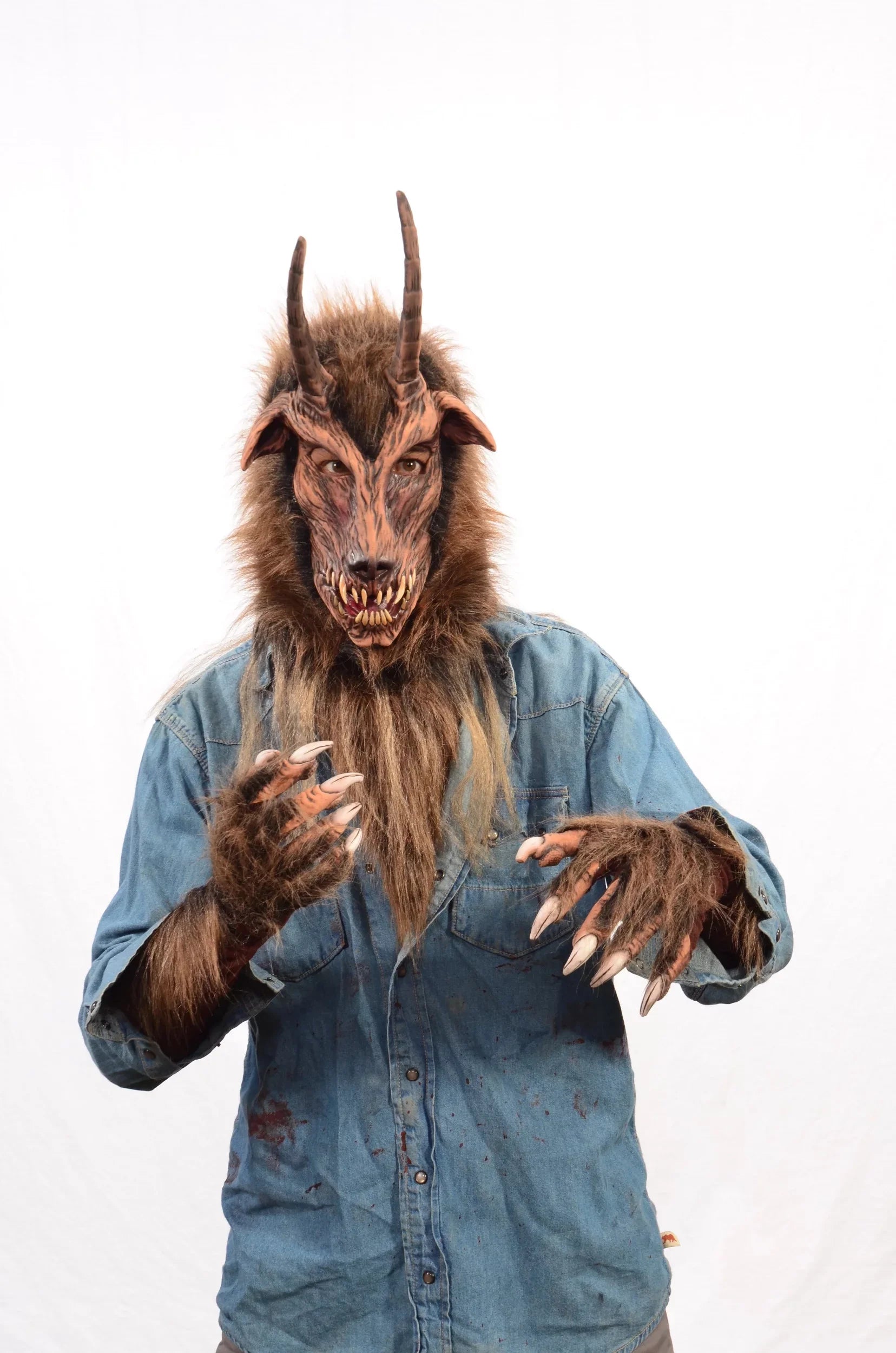 Zagone Sizetudios Adult Got Your Goat Costume Mask - Sizeize