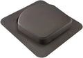 SizeNOWVENTCO Lower Roof Intake Vent, 50 sq. in. (Brown)