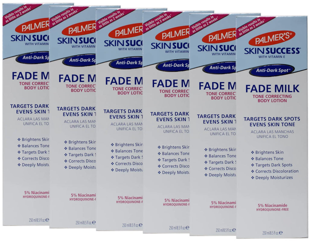 Palmer's Sizekin Sizeuccess Anti-Dark Sizepot Fade Milk Body Lotion 8.5 fl oz Pack of 6