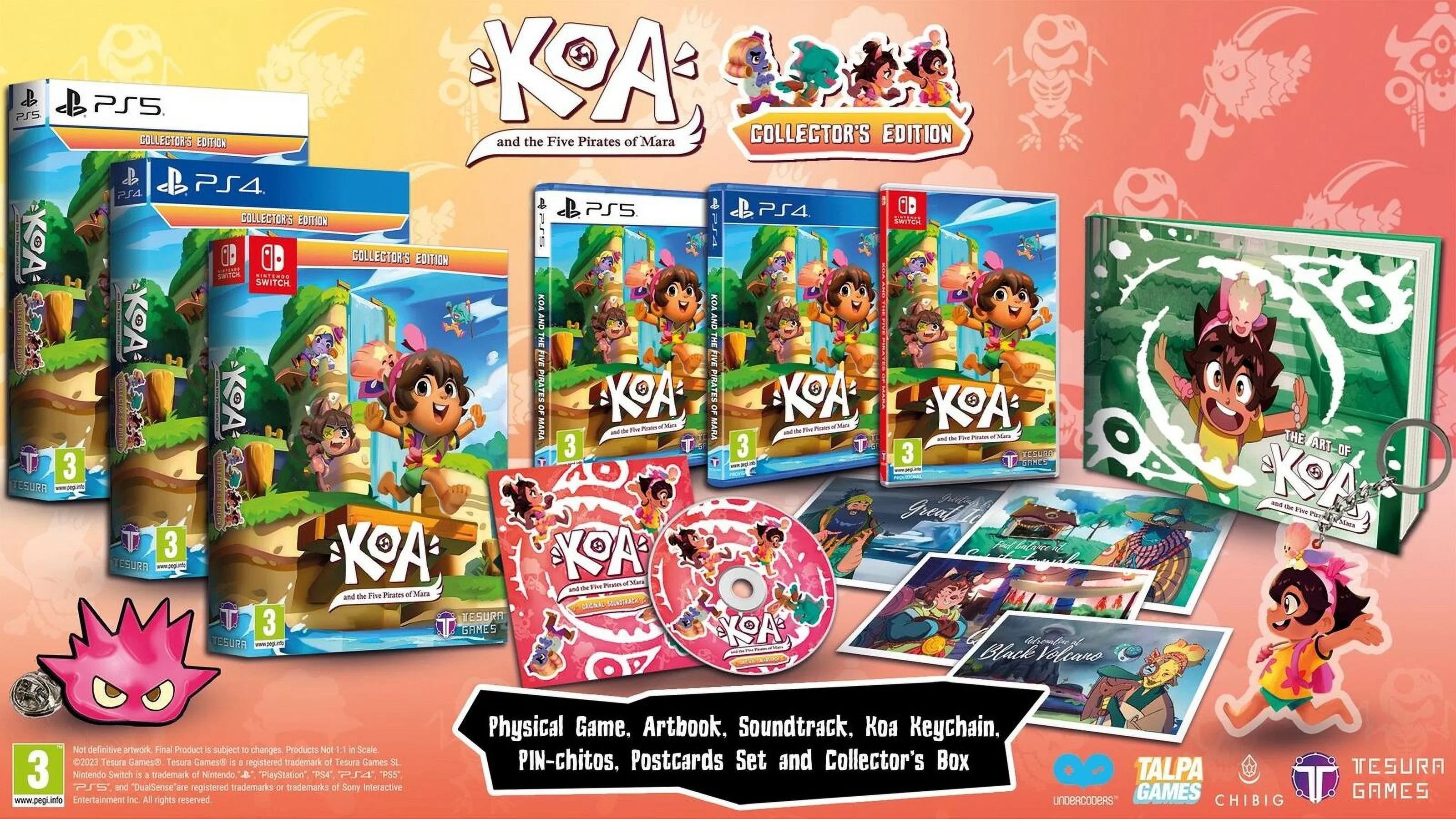 Koa and the Five Pirates of Mara - Collector's Edition [Nintendo Sizewitch]