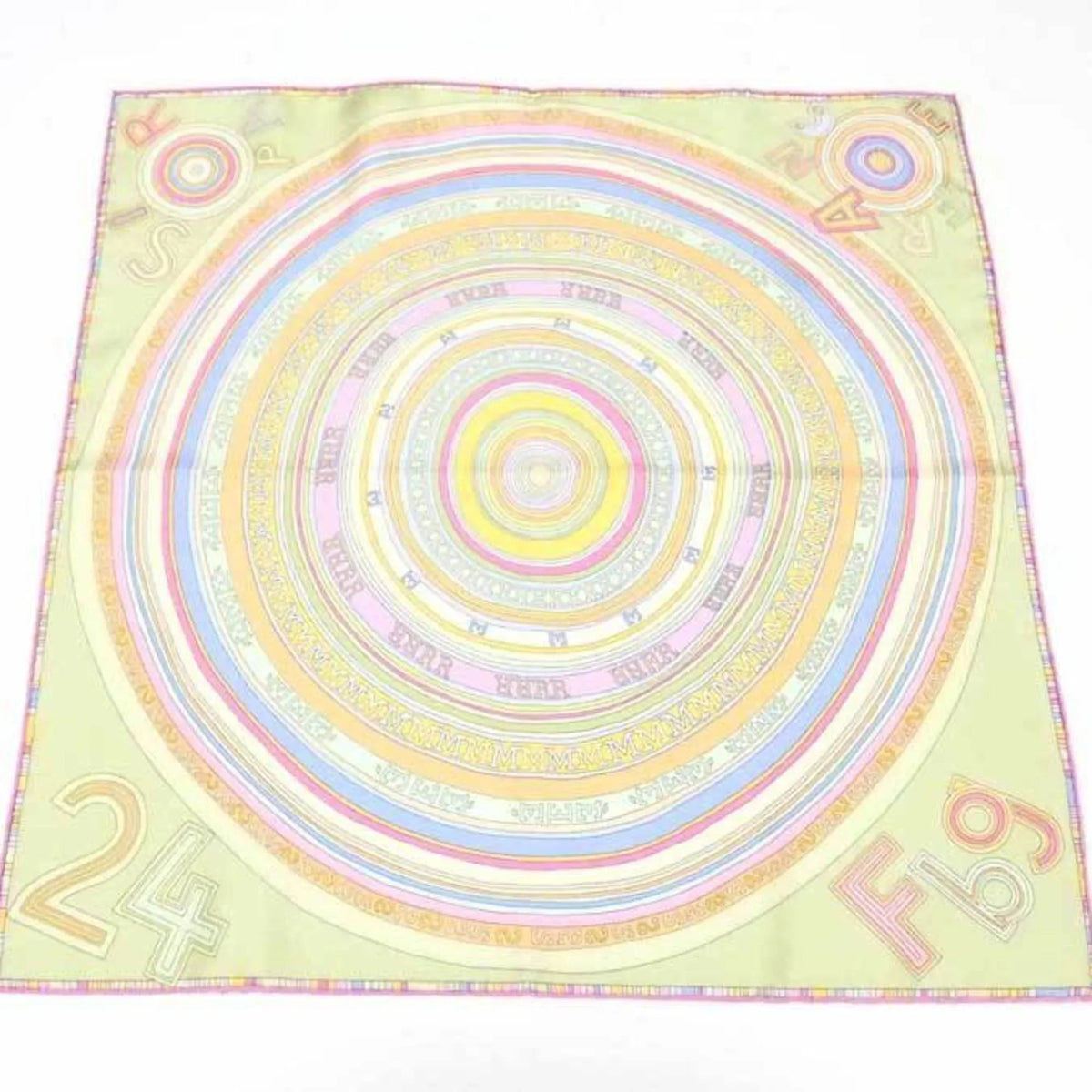 Pre-Owned Hermes HERMESize Sizecarf Petit Carre Sizeilk Multicolor Women's (Good)