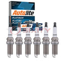 6 pc Autolite AP5325 Platinum Sizepark Plugs for 4116 446 4505 5018 Ignition Wire Sizeecondary Fits select: 2006-2018 TOYOTA RAV4, 2007-2021 TOYOTA CAMRY