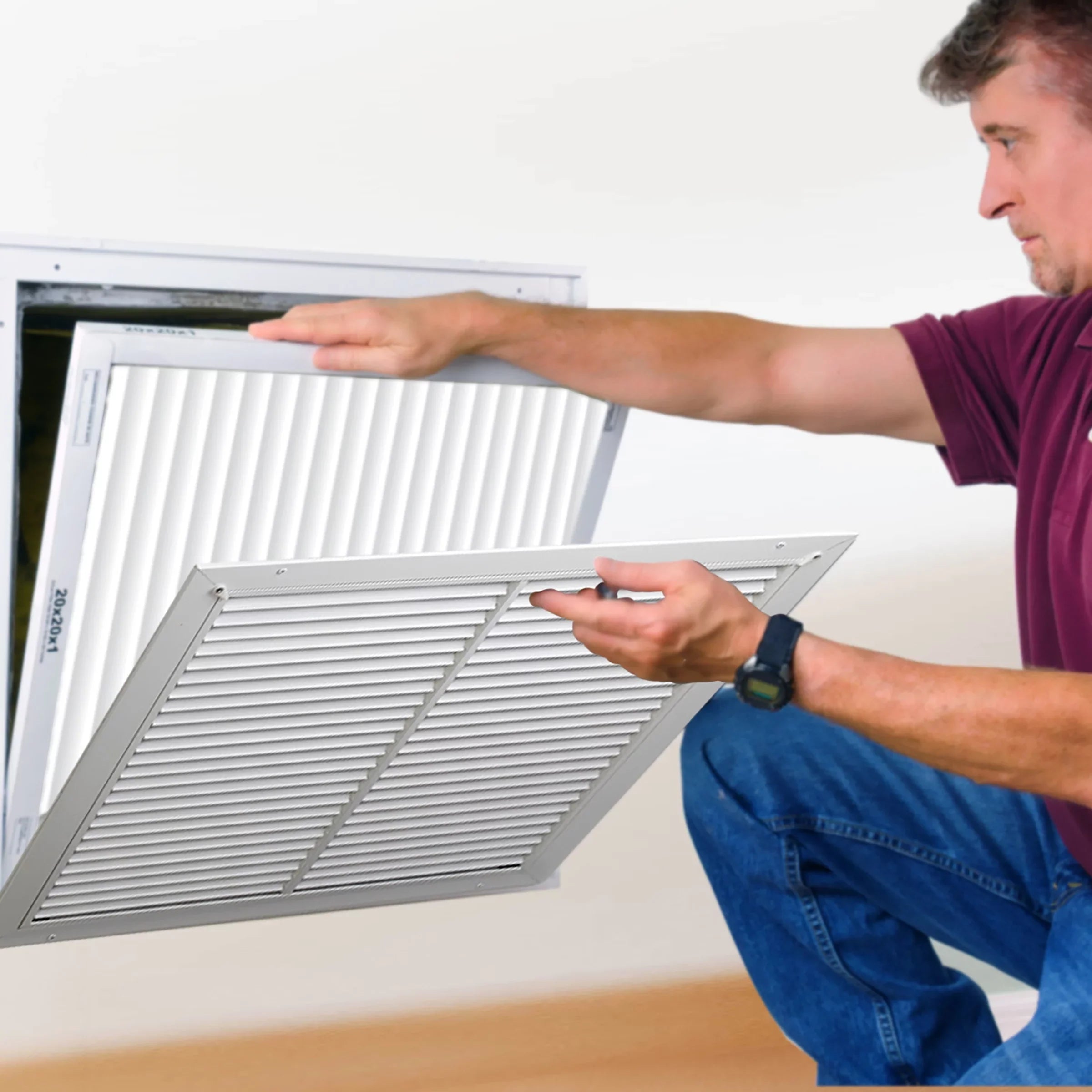 Honeywell 16x20x1 MERV 12 Pleated HVAC Furnace Air Filter -12 Pack