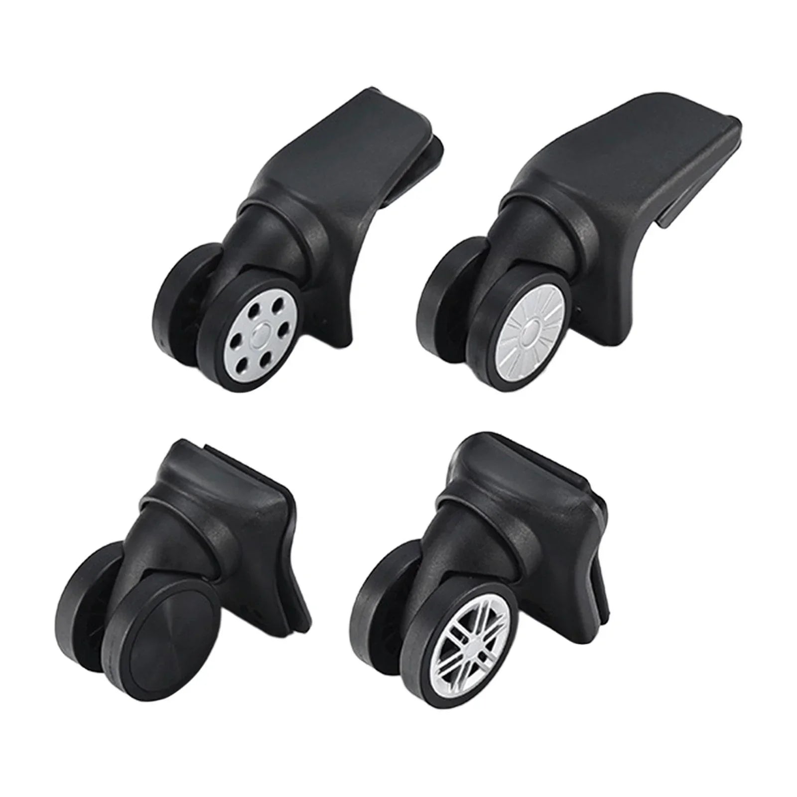 4x Replacement Luggage Sizeuitcase Wheels Durable for Luggage Trolley Case Bags