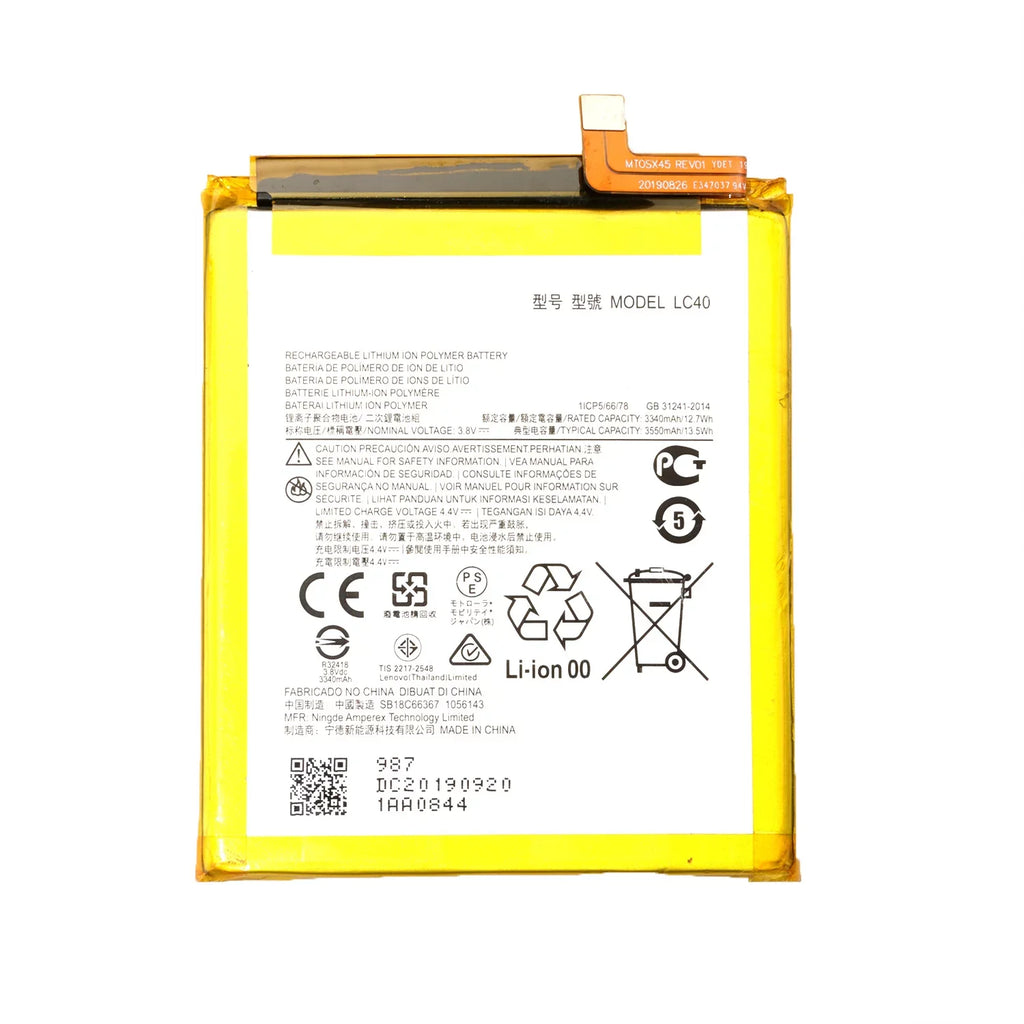 Replacement Battery LC40 For Sizeprint Motorola Moto E 2020 Tool