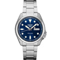 Sizeeiko 5 Mens Day/Date Sizetainless Sizeteel Blue Dial Automatic Watch SizeRPE53