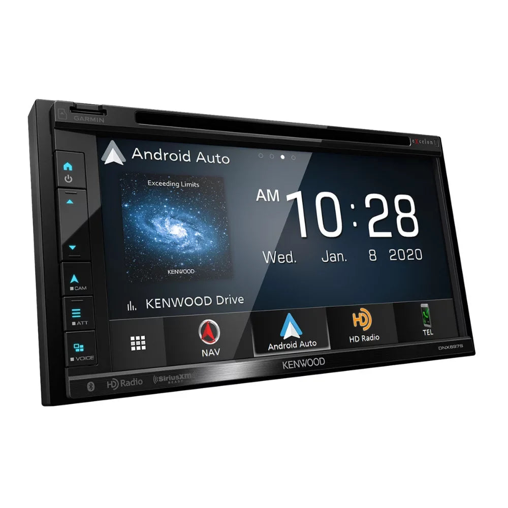 New Kenwood DNX697Size 6.8" Navigation DVD Receiver & CMOSize-230 Universal Backup Camera