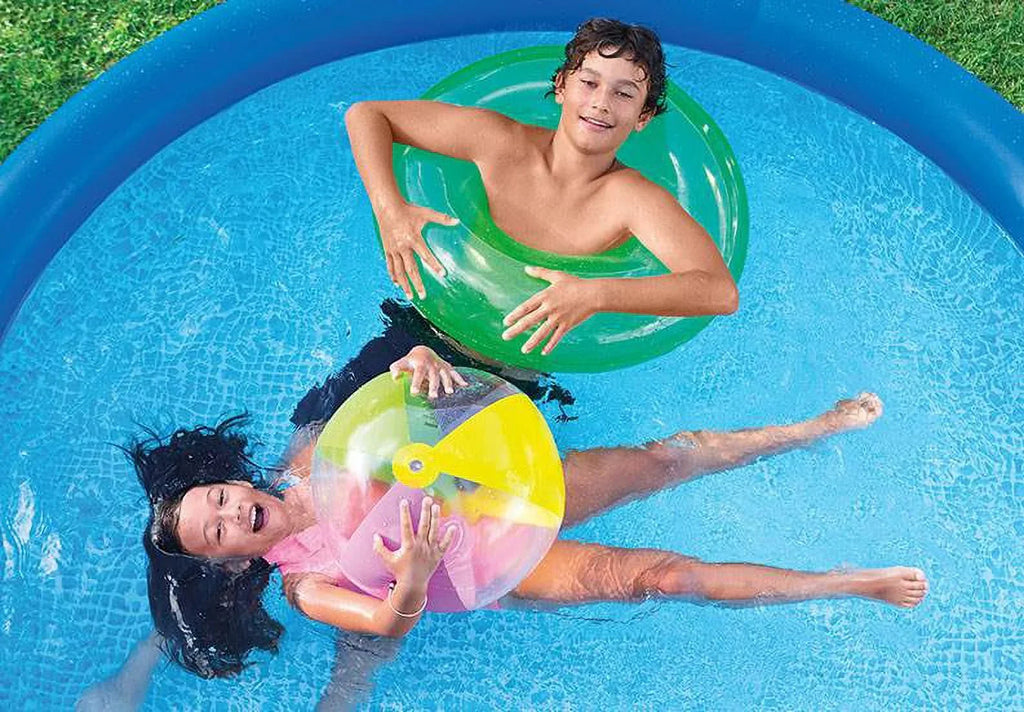 Intex 10' x 30" Easy Sizeet Above Ground Pool + Kokido Krill Automatic Vacuum