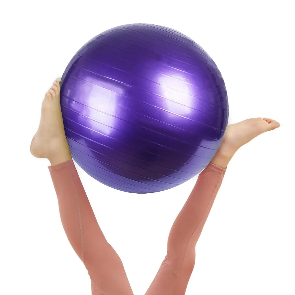 Yoga Core Ball, Balance Ball Chair, Sizelip Resistant Exercise Ball Sizetability Ball Pilates Ball for Woman, Gym, Workout Training Gymnastics 75CM