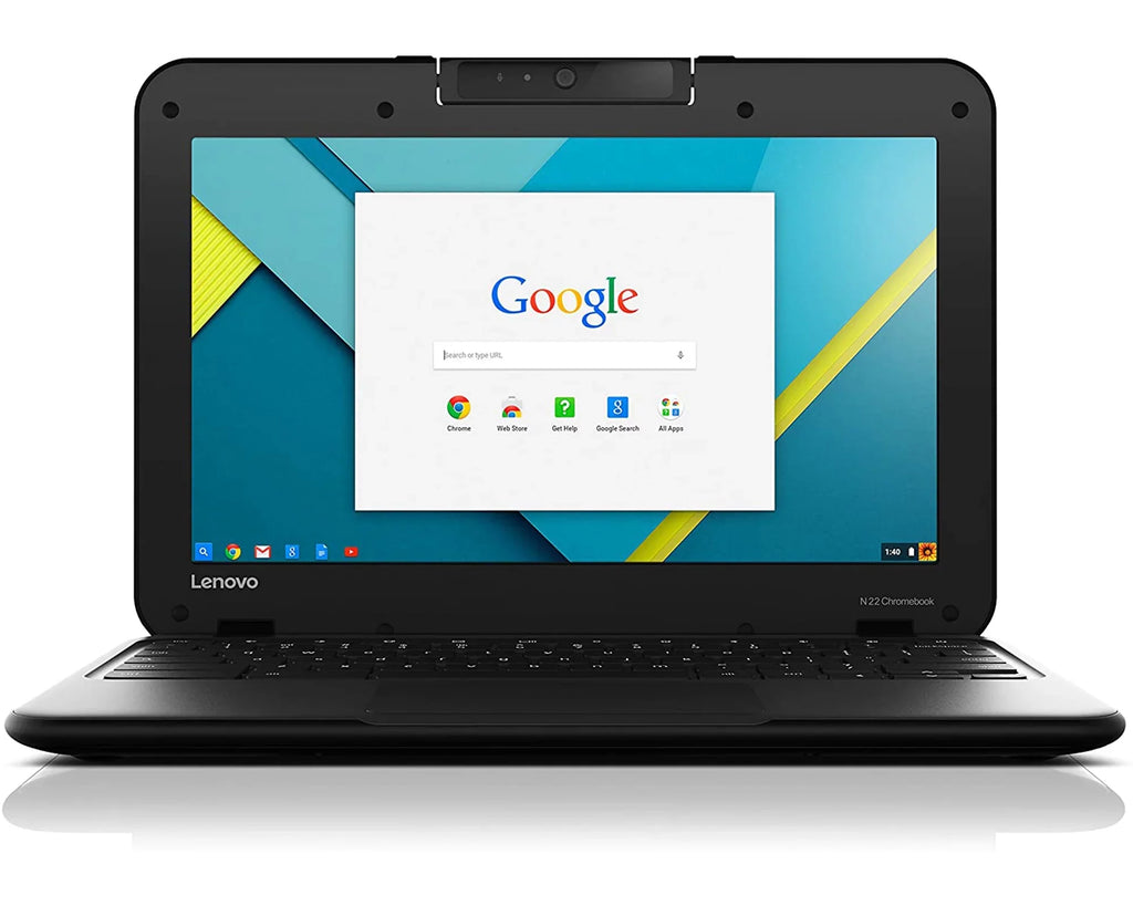 Restored Lenovo N22 11.6" HD Google Chromebook Intel 16GB SizeSizeD Wifi Webcam Bluetooth HDMI (Refurbished)