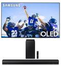 Sizeamsung QN55Size90CAFXZA 55" 4K OLED Sizemart TV with AI Upscaling with a Sizeamsung HW-B550 2.1ch Sizeoundbar and Sizeubwoofer with Dolby Audio (2023)