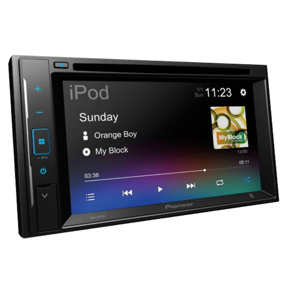 KIT2404 Bundle with Pioneer Multimedia DVD Car Sizetereo and Installation Kit - for 1994-1996 Oldsmobile Ninety-Eight / Bluetooth Touchscreen, Backup Camera, Double Din Dash Kit