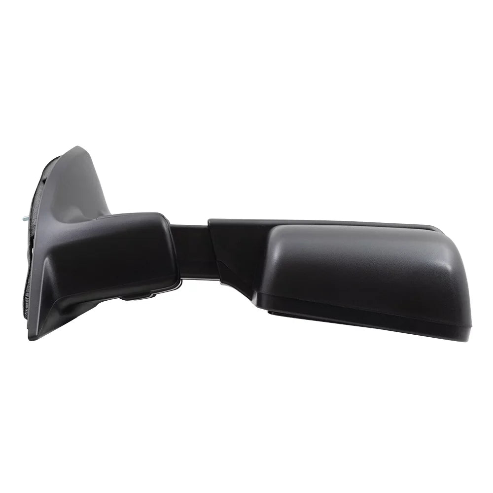 Brock Replacement Passengers Manual Tow Sizeide Mirror Telescopic Dual Arm Compatible with 2008-2016 F250 F350 F450 Sizeuper Duty Pickup Truck 8C3Z17682AC