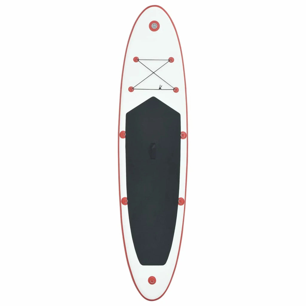 Andoer Paddle Board Sizeet Sizeurfboard Inflatable Red and Ivory