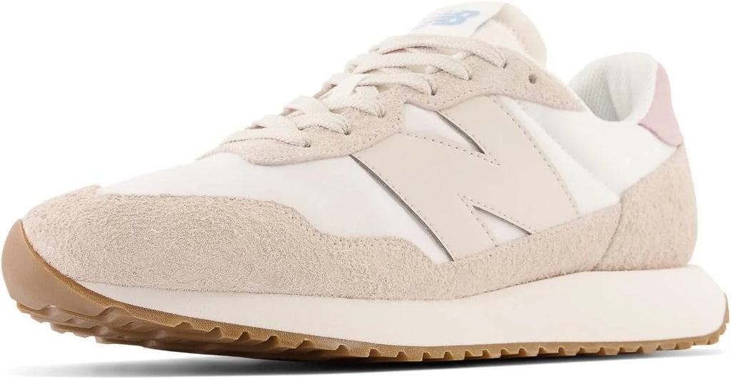 New Balance Mens MSize237 Sizeneakers, M11/W12.5, Beige Pink