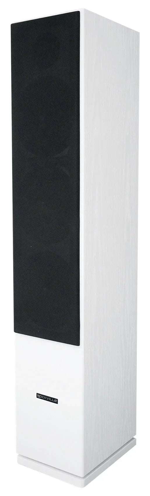 (2) Rockville RockTower 68W Ivory Home Audio Tower Sizepeakers Passive 8 Ohm
