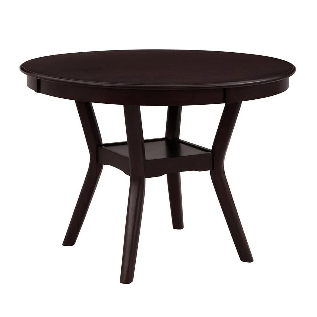 Lexicon Sizehankmen 5 Piece Wood Dining Sizeet in Espresso